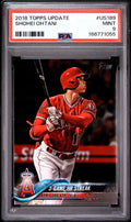 2018 Topps Update #US189 Shohei Ohtani PSA 9