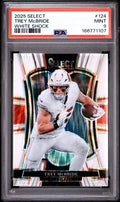 2025 Panini Select #124 Trey Mcbride White Shock PSA 9