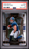 2025 Panini Select #195 Cam Skattebo PSA 10