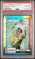 2022 Panini Prizm World Cup Qatar Manga #9 Manuel Neuer Manga PSA 10