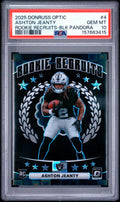 2025 Donruss Optic Rookie Recruits #4 Ashton Jeanty PSA 10