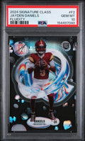 2024 Topps Signature Class Fluidity #F2 Jayden Daniels PSA 10