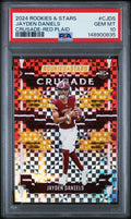 2024 Panini Rookies & Stars Crusade #CJDS Jayden Daniels Crusade-Red PSA 10
