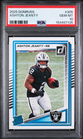 2025 Panini Donruss #305 Ashton Jeanty PSA 10