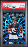 2024 Panini Donruss Rated Rookies Retro #12 Rome Odunze PSA 10