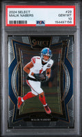 2024 Panini Select #29 Malik Nabers PSA 10
