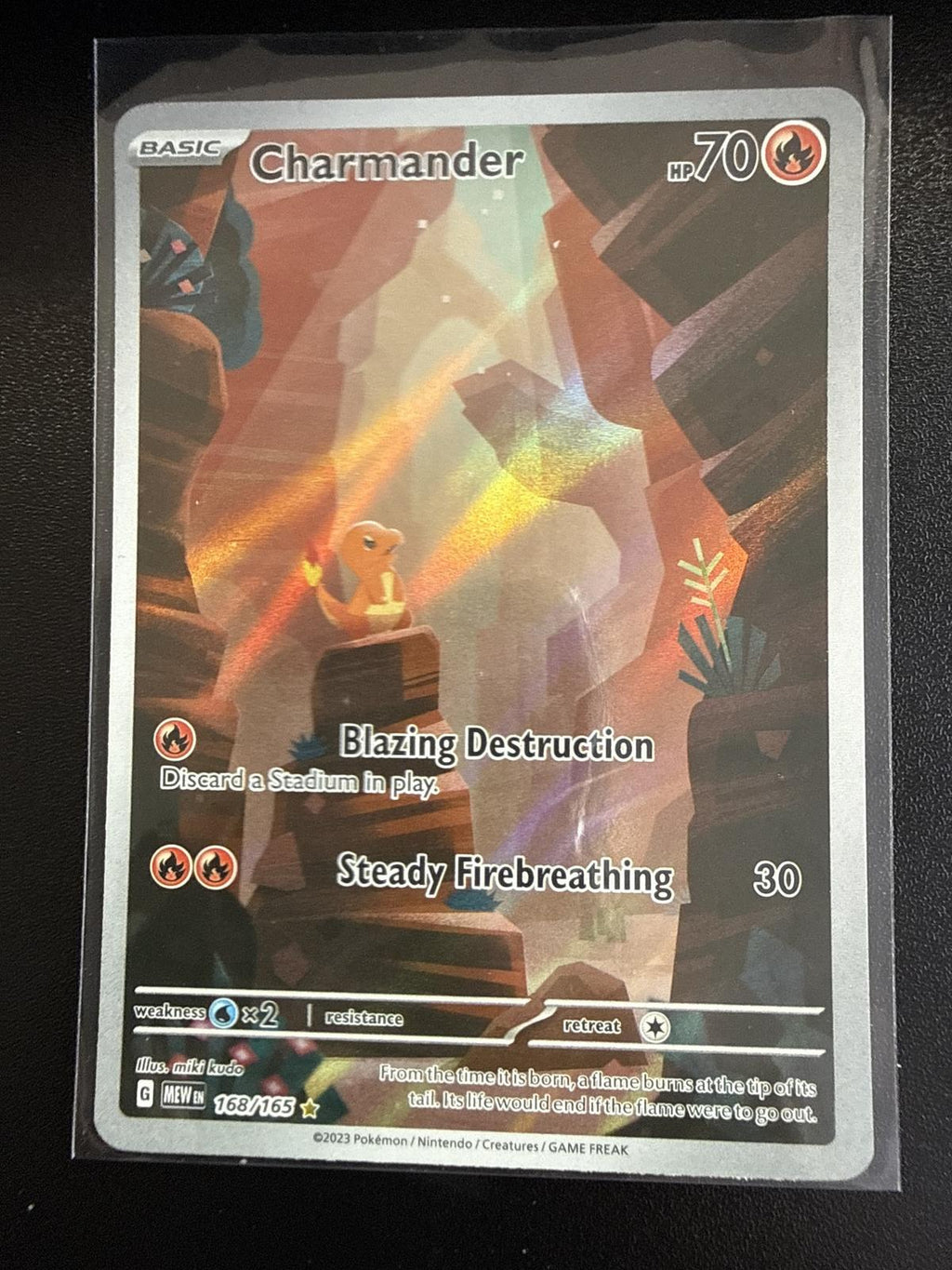 SV: Scarlet & Violet 151 #168/165 Charmander Special Illustration Rare