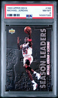 1993 Upper Deck #166 Michael Jordan PSA 8
