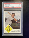 1963 Fleer #39 Al Spangler PSA 7