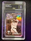 2024 Topps Chrome Sepia Refractor Bryce Harper #62 GMA 10