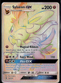 2017 Pokemon Guardians Rising #158/145 Sylveon GX Secret Rare Rainbow