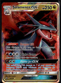 2018 Pokemon Dragon Majesty #44/70 Salamence GX Holo GX