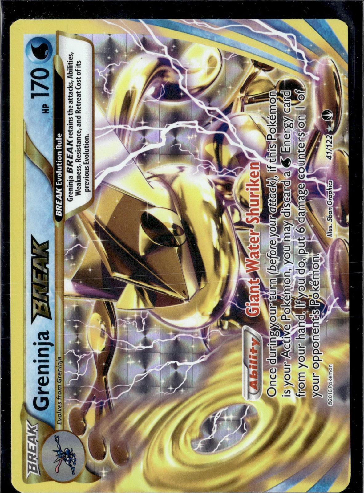 2026 Pokemon 30th Celebration #41/122 Greninja BREAK Classic Collection
