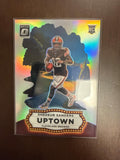 2025 Donruss Optic Uptown #18 Shedeur Sanders RC Case Hit SSP Browns