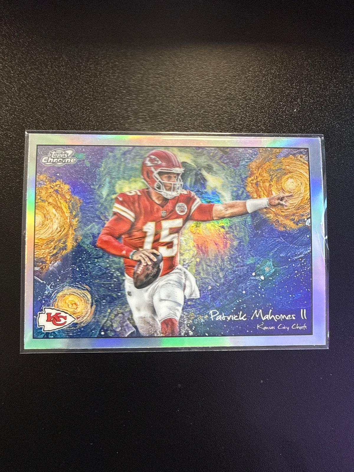 2025 Topps Chrome Starry Night #STN-14 Patrick Mahomes II Chiefs DS-R-000005