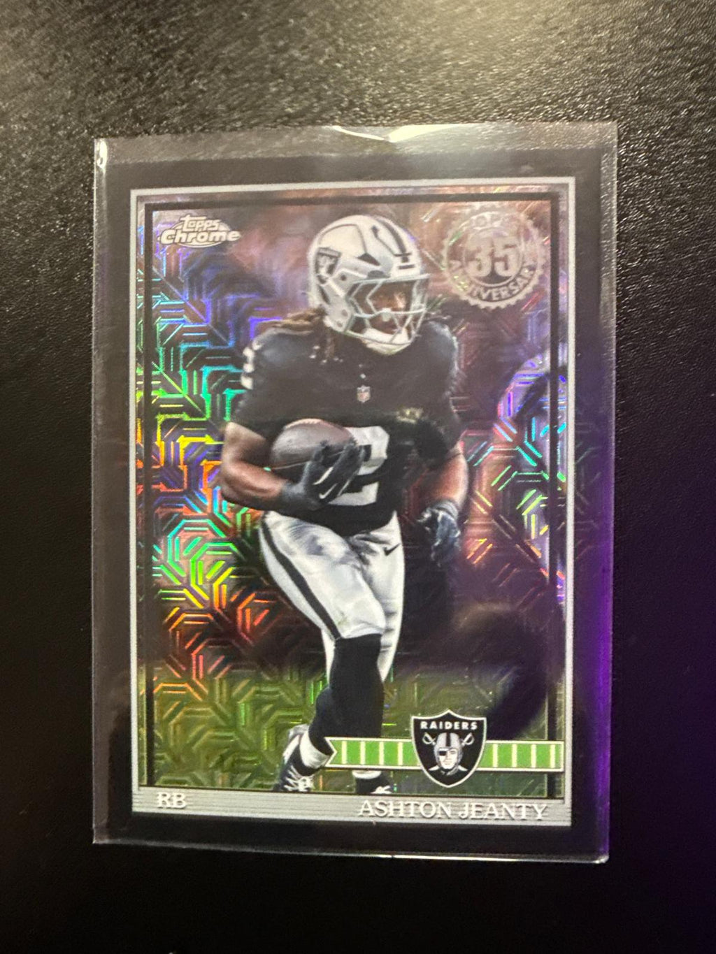 2026 Topps 1991 Chrome #91TC-27 Ashton Jeanty Refractor Raiders DS-R-000007