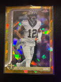 2025 Topps Chrome #216 Chris Olave Gold Ice #20/50 Saints DS-R-000012