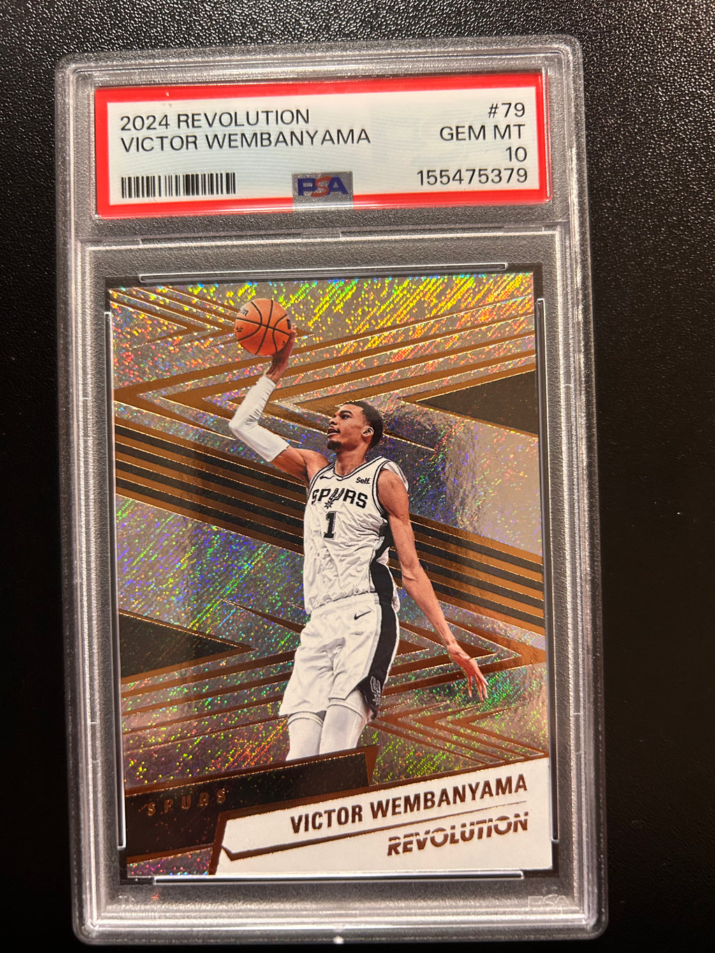 2024 Panini Revolution #79 Victor Wembanyama PSA 10
