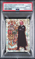 2001 Panini Harry Potter Philosopher's Stone Sticker #149 Draco Malfoy PSA 10