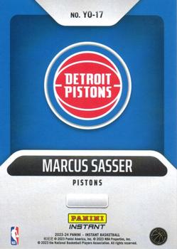 2023-24 Panini Instant NBA Year One #YO-17 Marcus Sasser BCCG 10