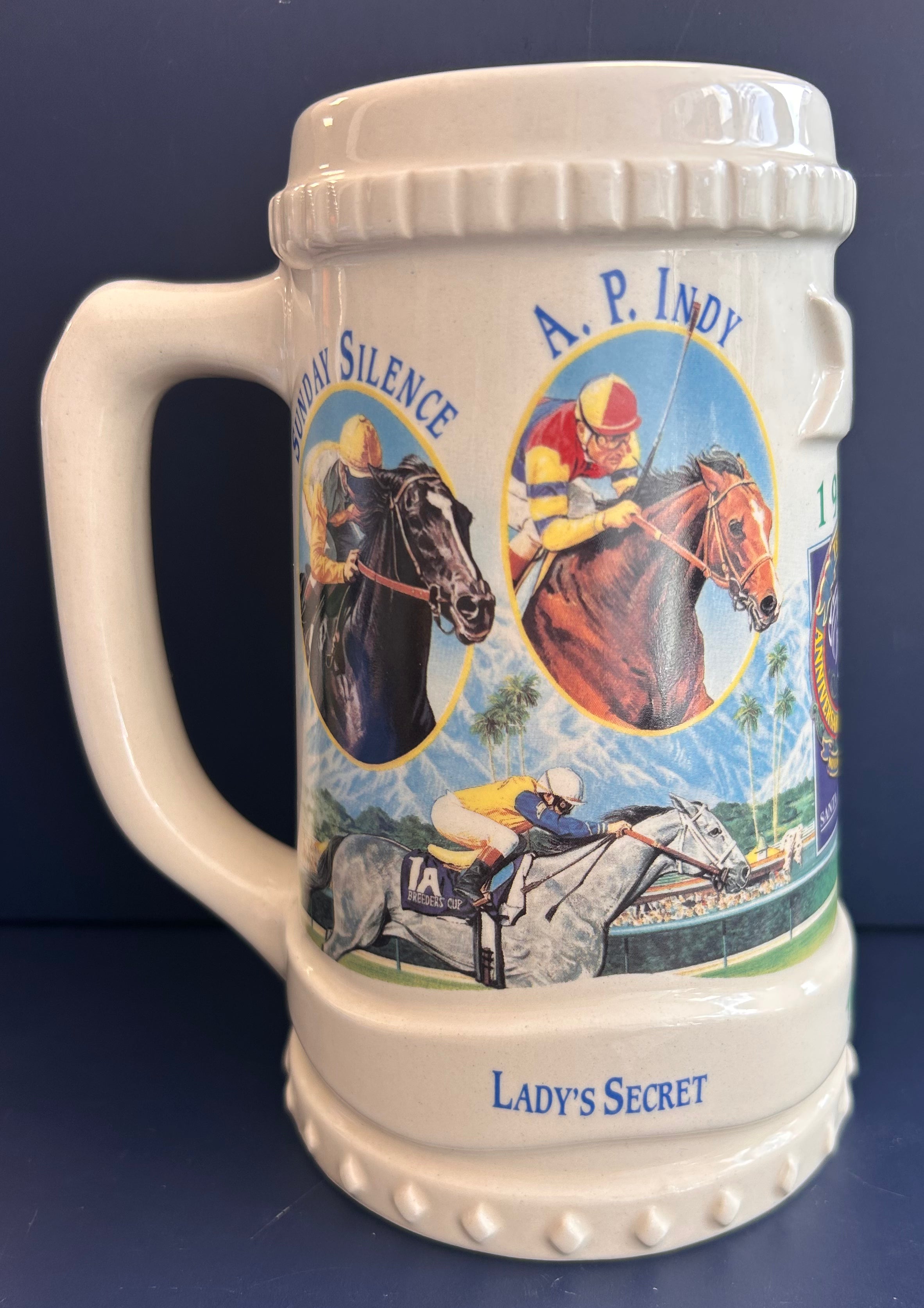1993 Oak Tree Breeders Cup Beer Stein