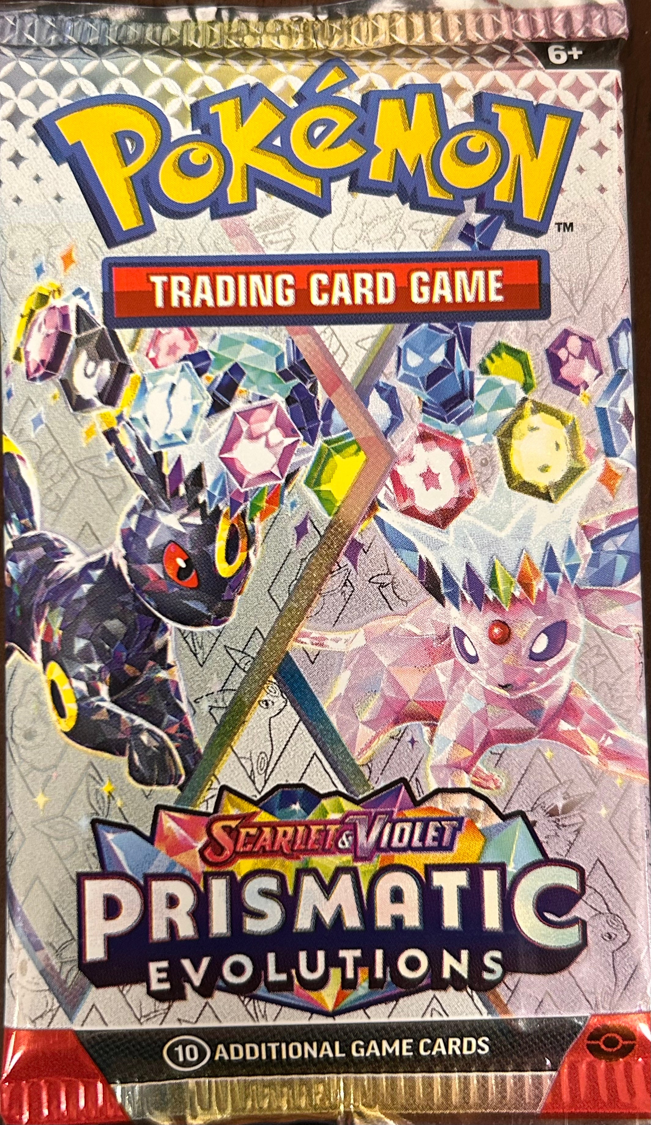 S & V Prismatic Evolutions Booster Pack