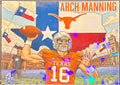 Archie Manning Illustrated Liberty Customs Holo Cracked Ice