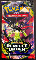 Mega Evolution Perfect Order Foil Pack of 10 cards