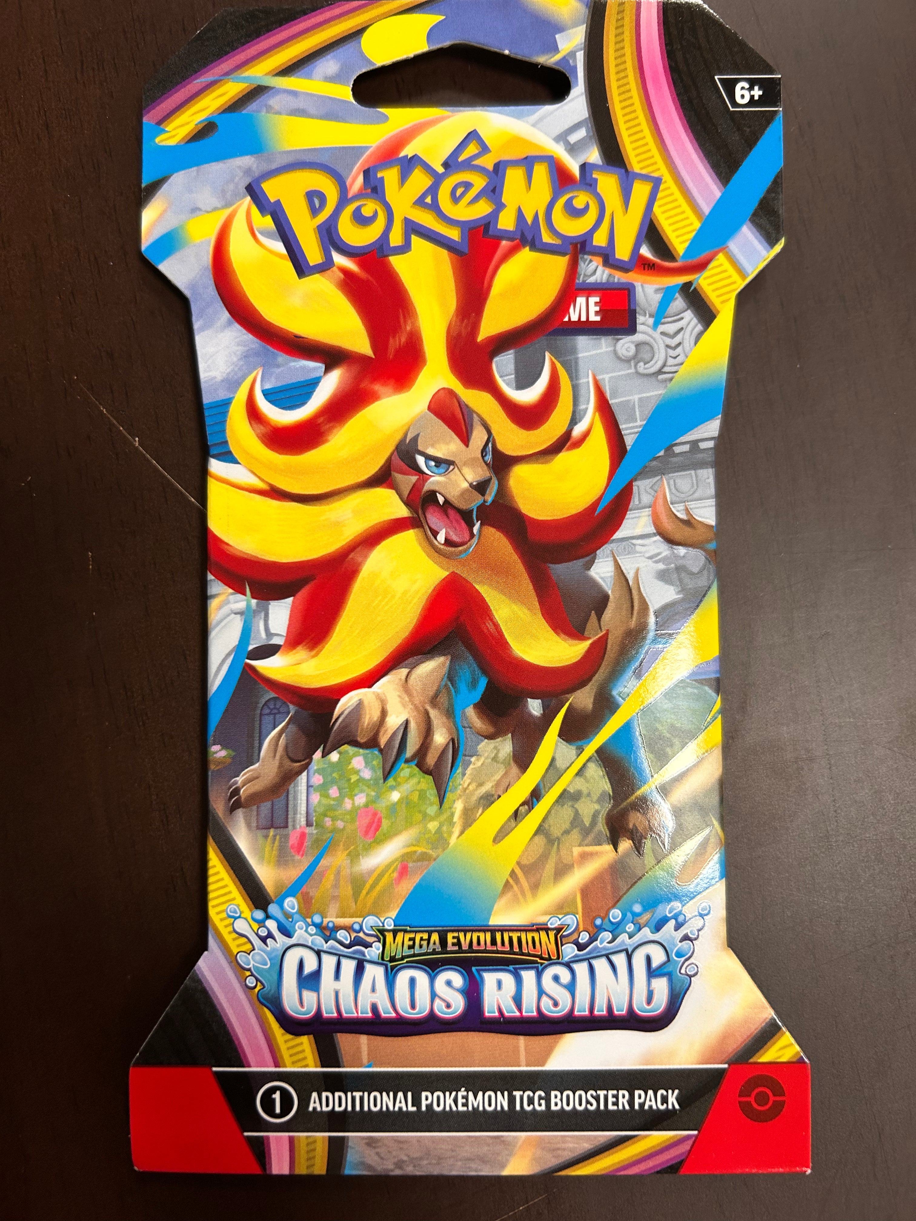 MegaEvol. Chaos Rising Booster Pack