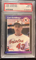 [42549] Curt Schilling 1989 Donruss #635 PSA 9