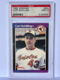 Curt Shilling 1989 Donruss #635 PSA 9