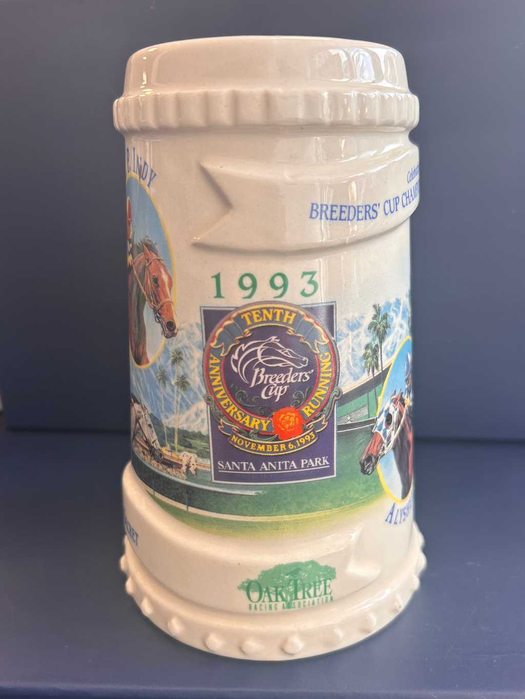1993 Oak Tree Breeders Cup Beer Stein