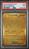 PSA cert 163940060 front — Mega Zygarde ex #124 PSA 9