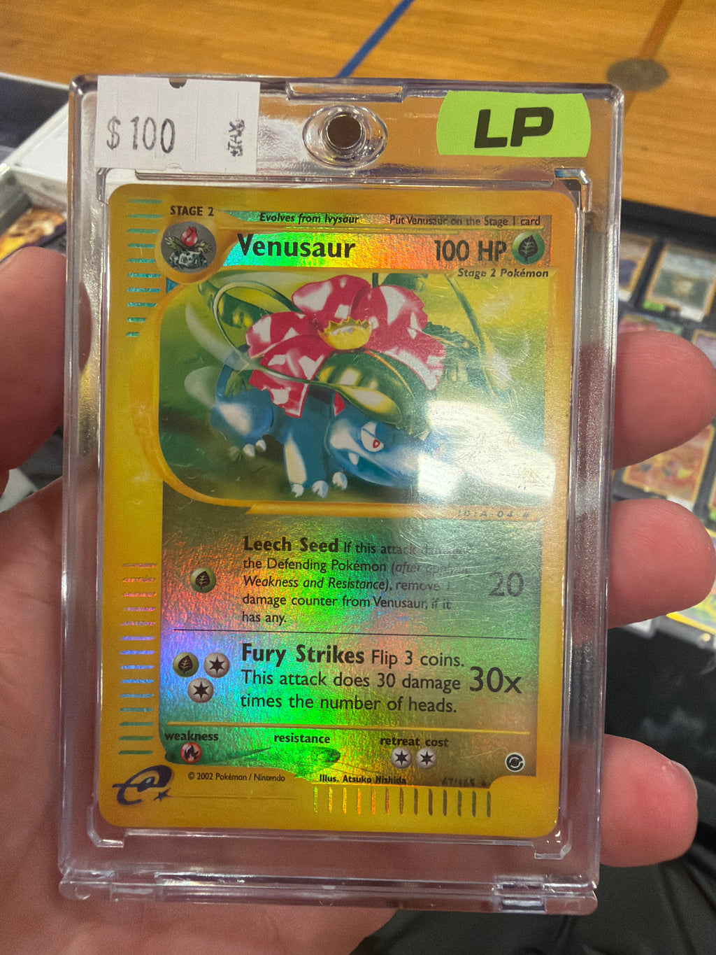 Expedition Venusaur #67 Reverse Holo LP front