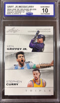 Griffey/Messi/Curry 2024 Leaf Sp. Release #ELE50 Exclusive Legends Edition Gem Mint 10