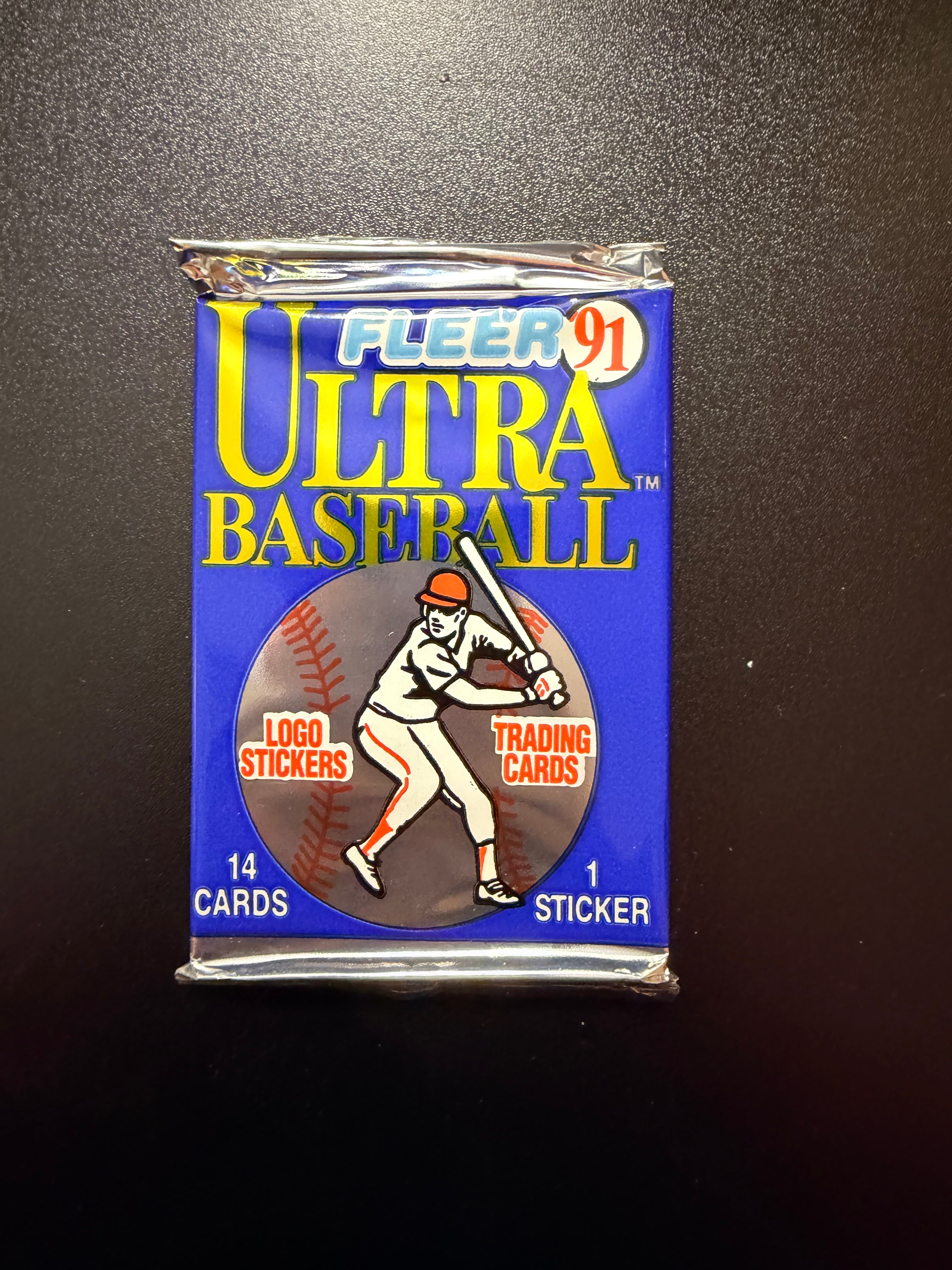 1991 Fleer Ultra Baseball Pack