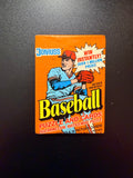 1990 Donruss Baseball Puzzle & Cards Pack