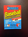 1989 Donruss Baseball Puzzle & Cards Pack