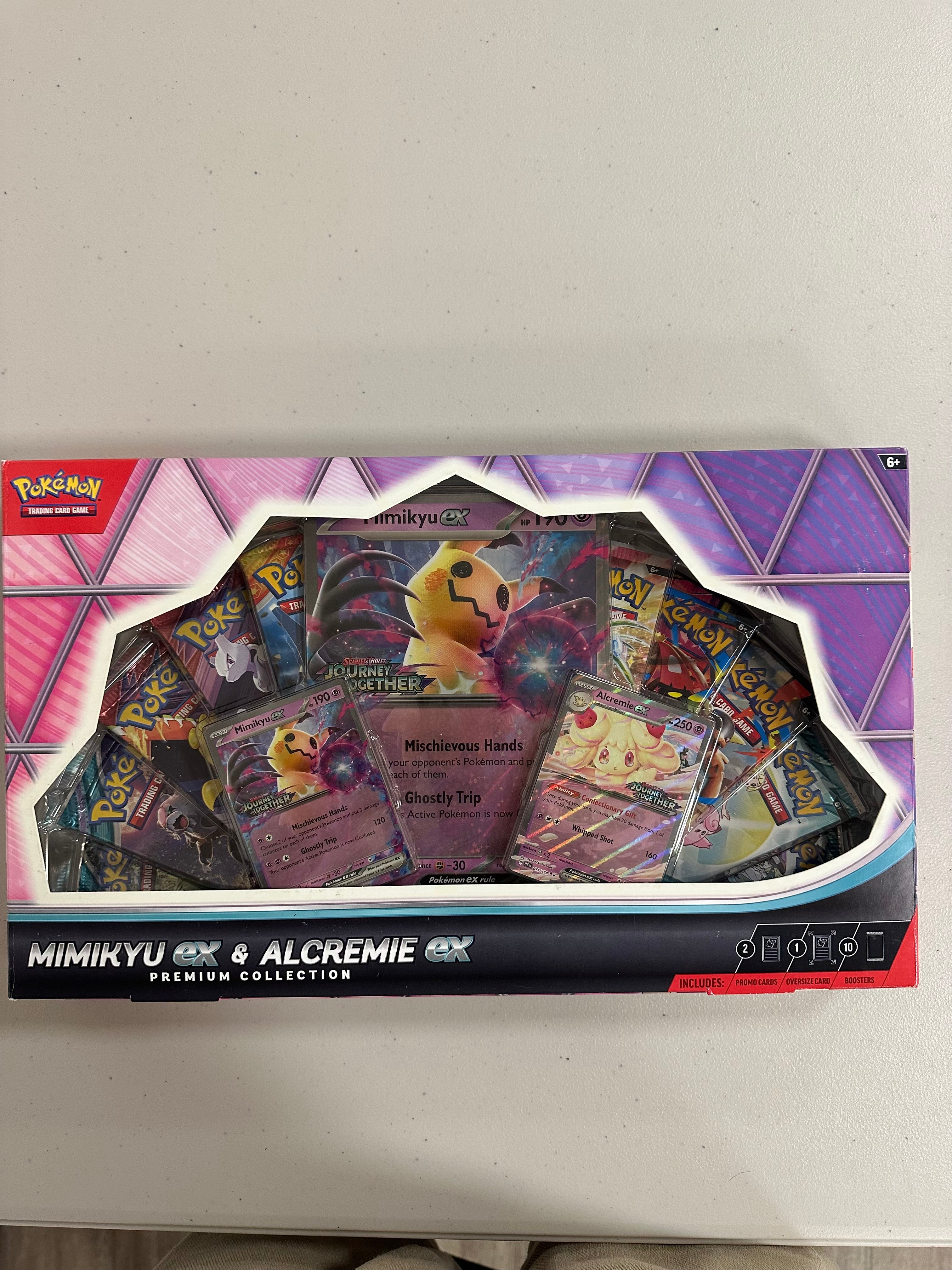 Mimikyu ex & Alcremie ex