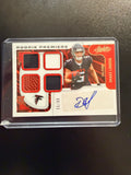 Drake London 2022 Panini Absolute 207 Material Autograph /99