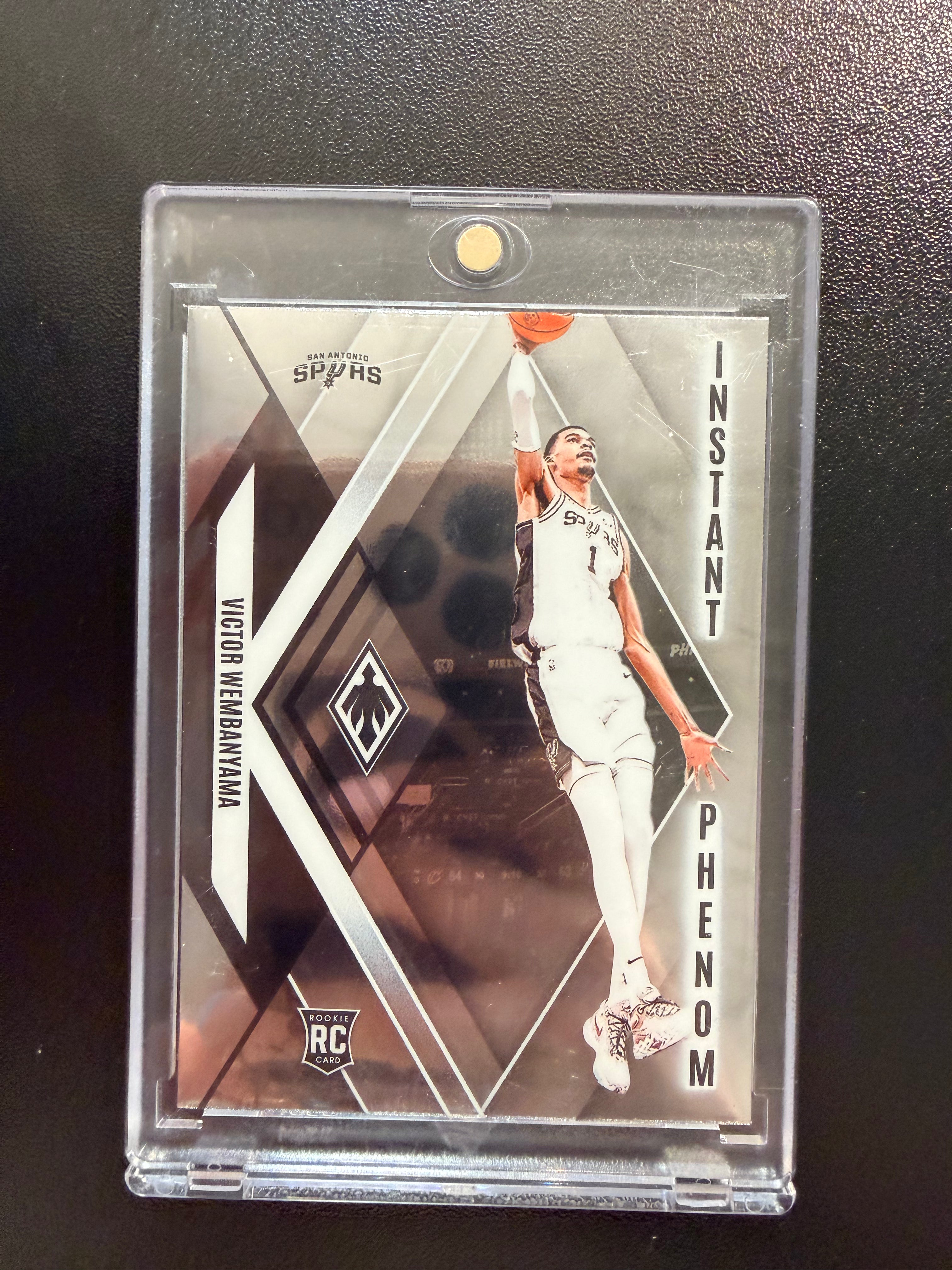 2023-24 Phoenix Basketball Victor Wembanyama 'Instant Phenom' Silver Rookie