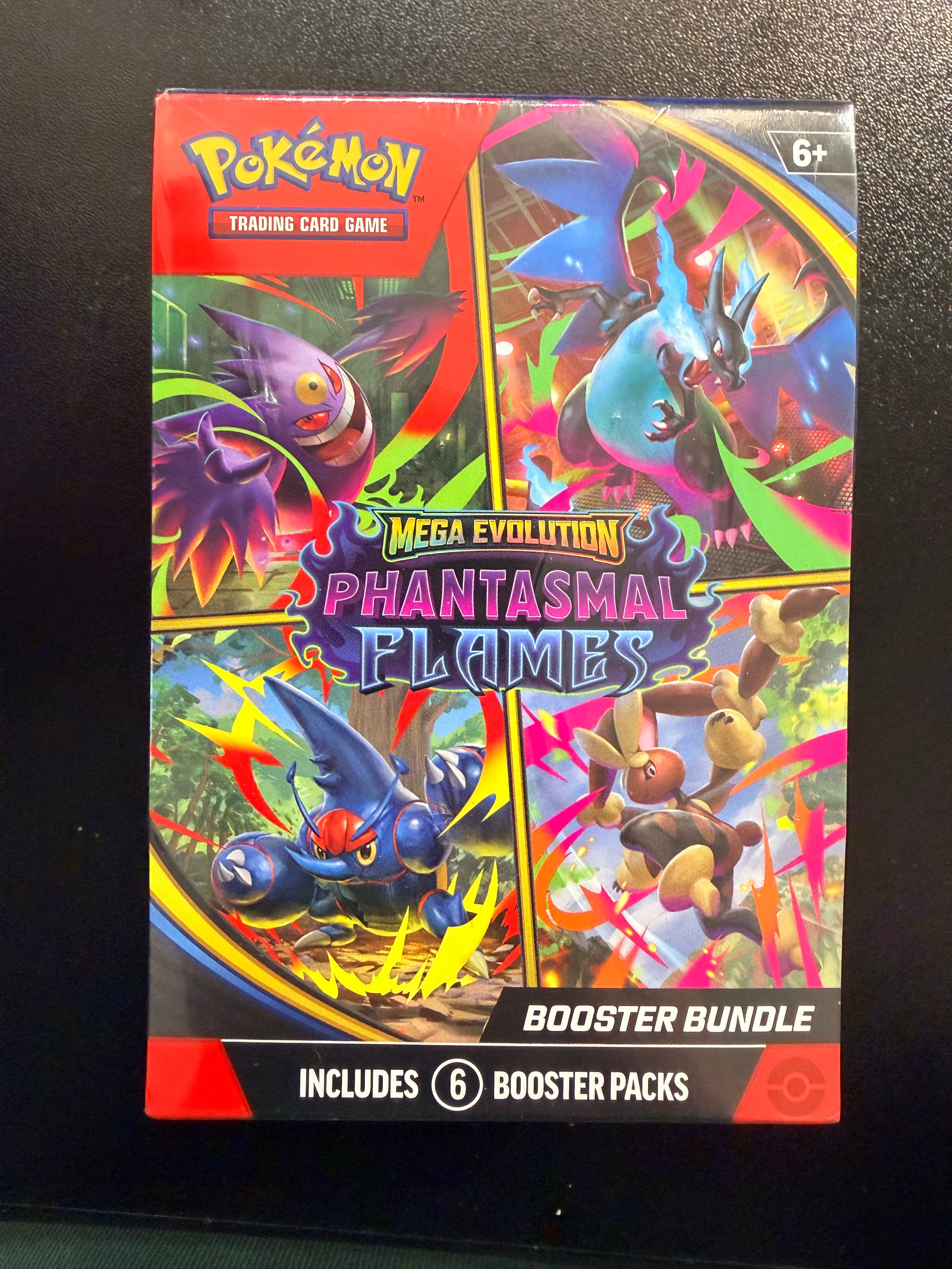 Mega Evolutions Phantasmal Flames Booster Bundle
