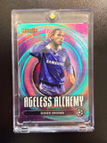 Didier Drogba 2024-25 Topps Merlin Chrome UCC Ageless Alchemy Green Refractor /75