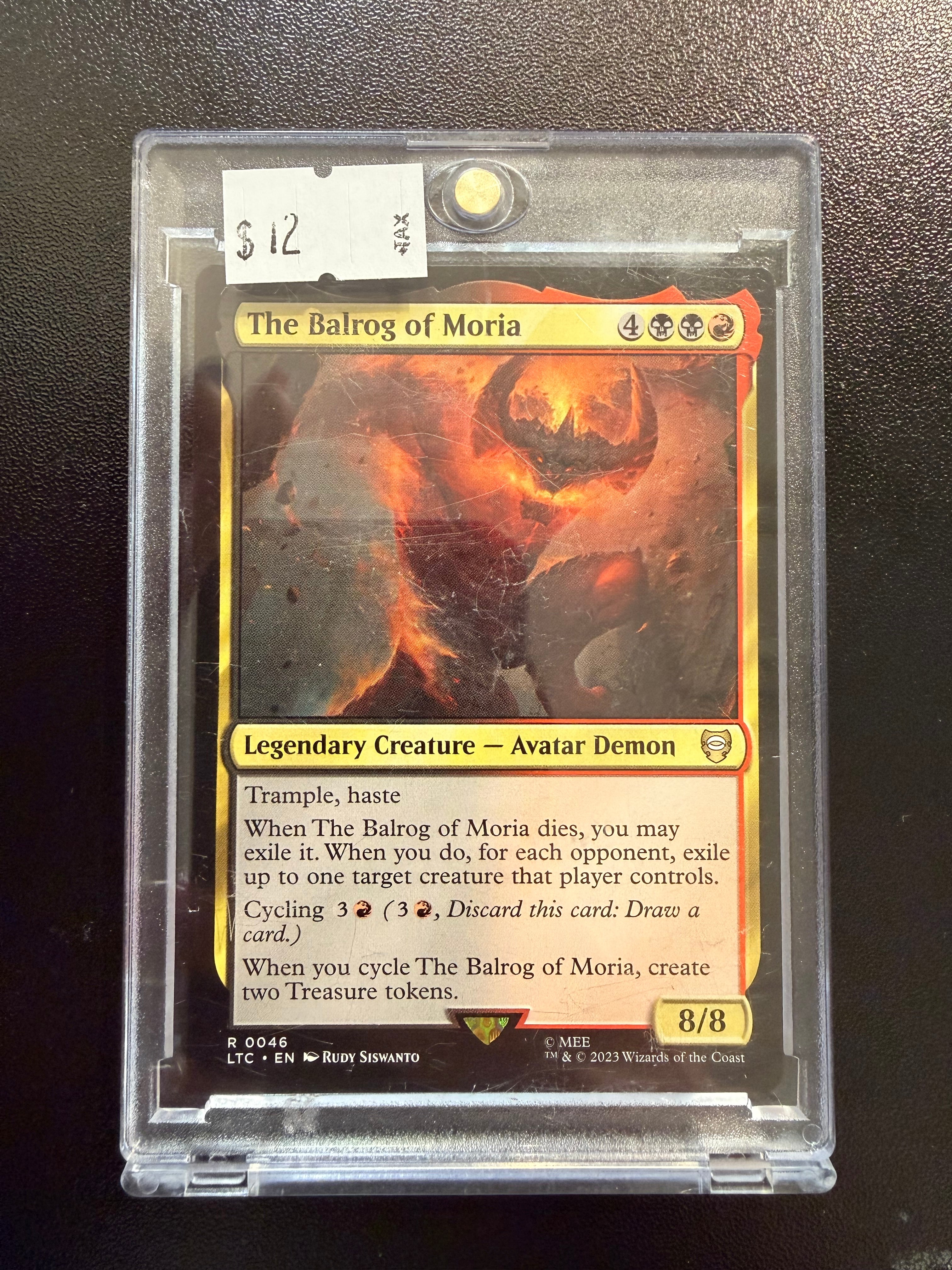 The Balrog of Moria
