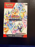 Prismatic Evolutions Booster Bundle