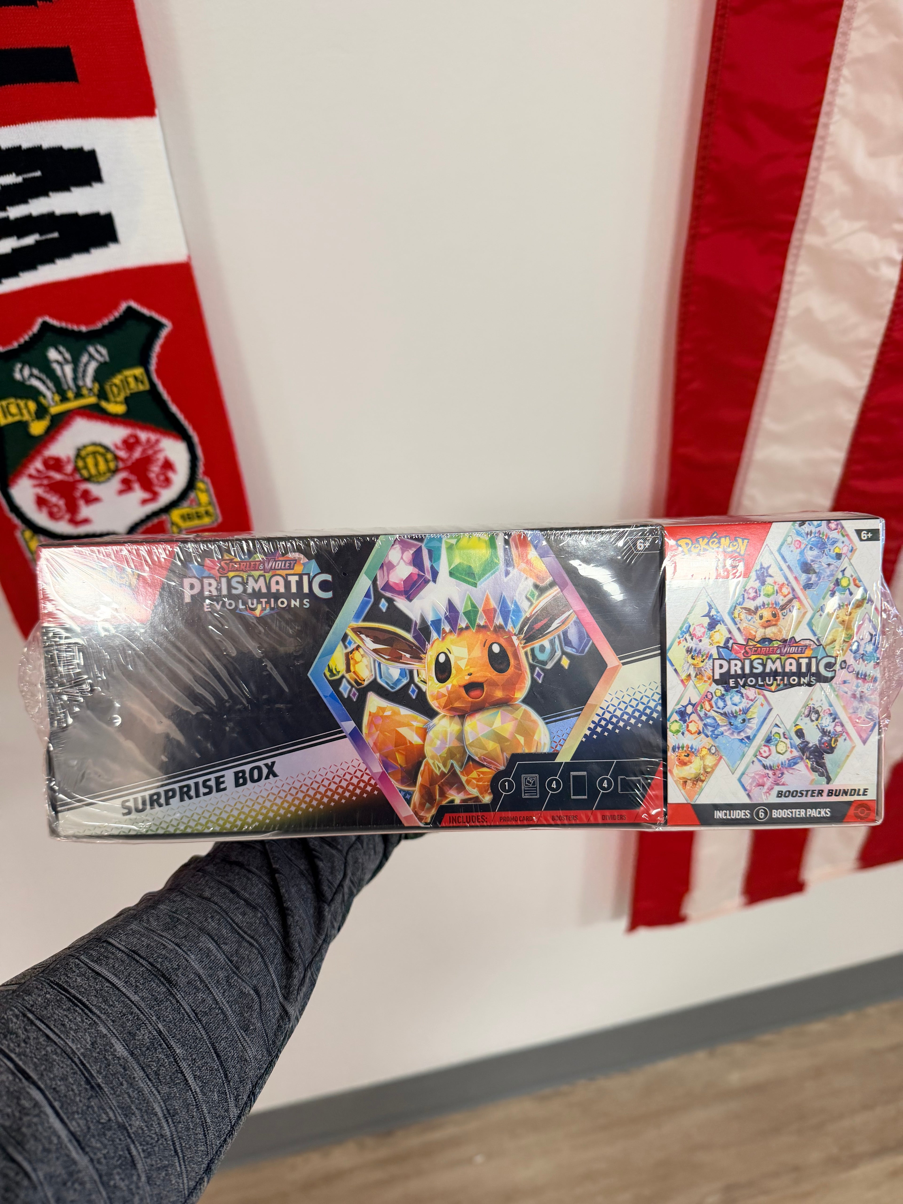 Prismatic Evolutions Booster Bundle + Surprise Box Bundle