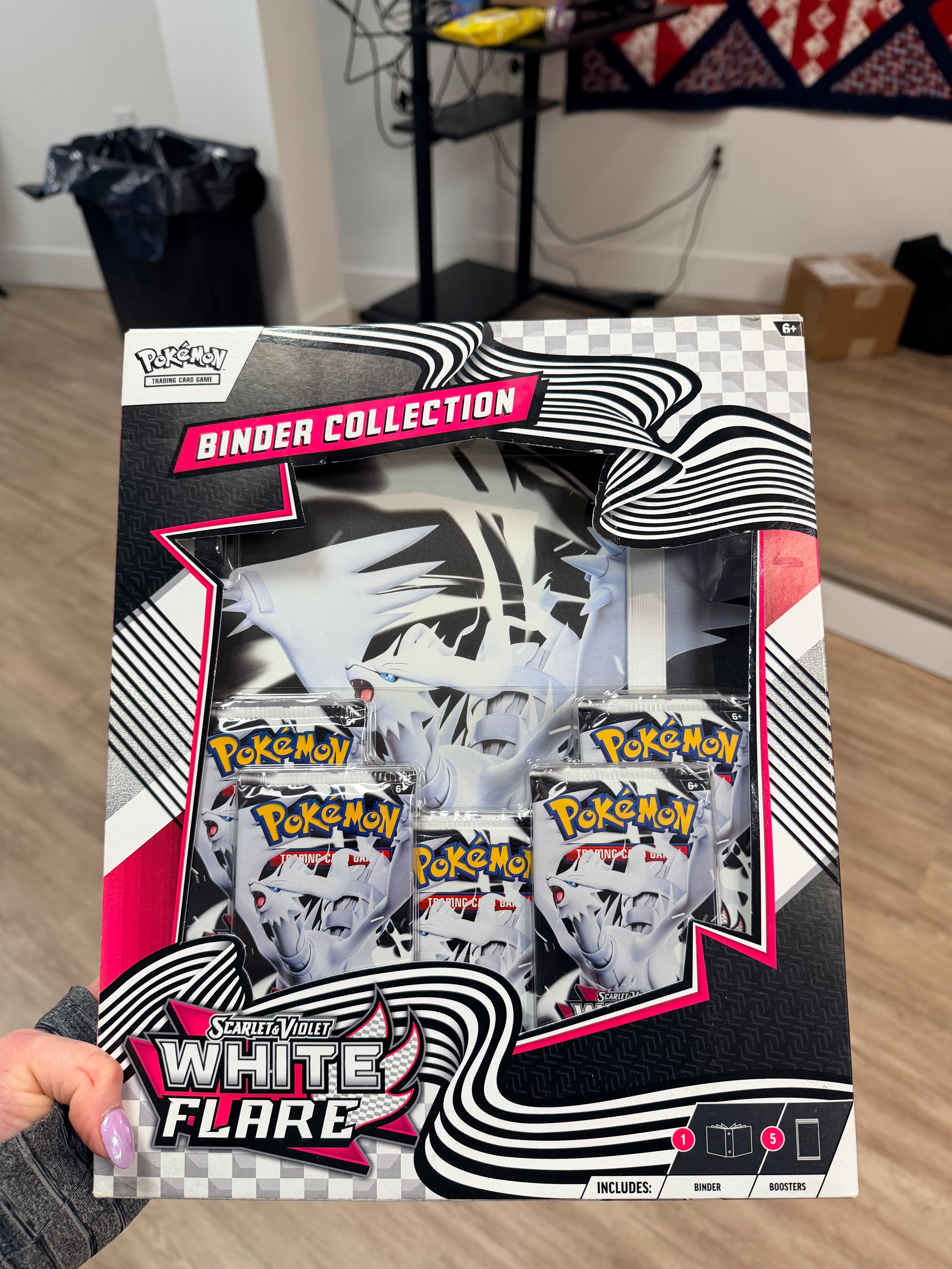White Flare Binder Collection