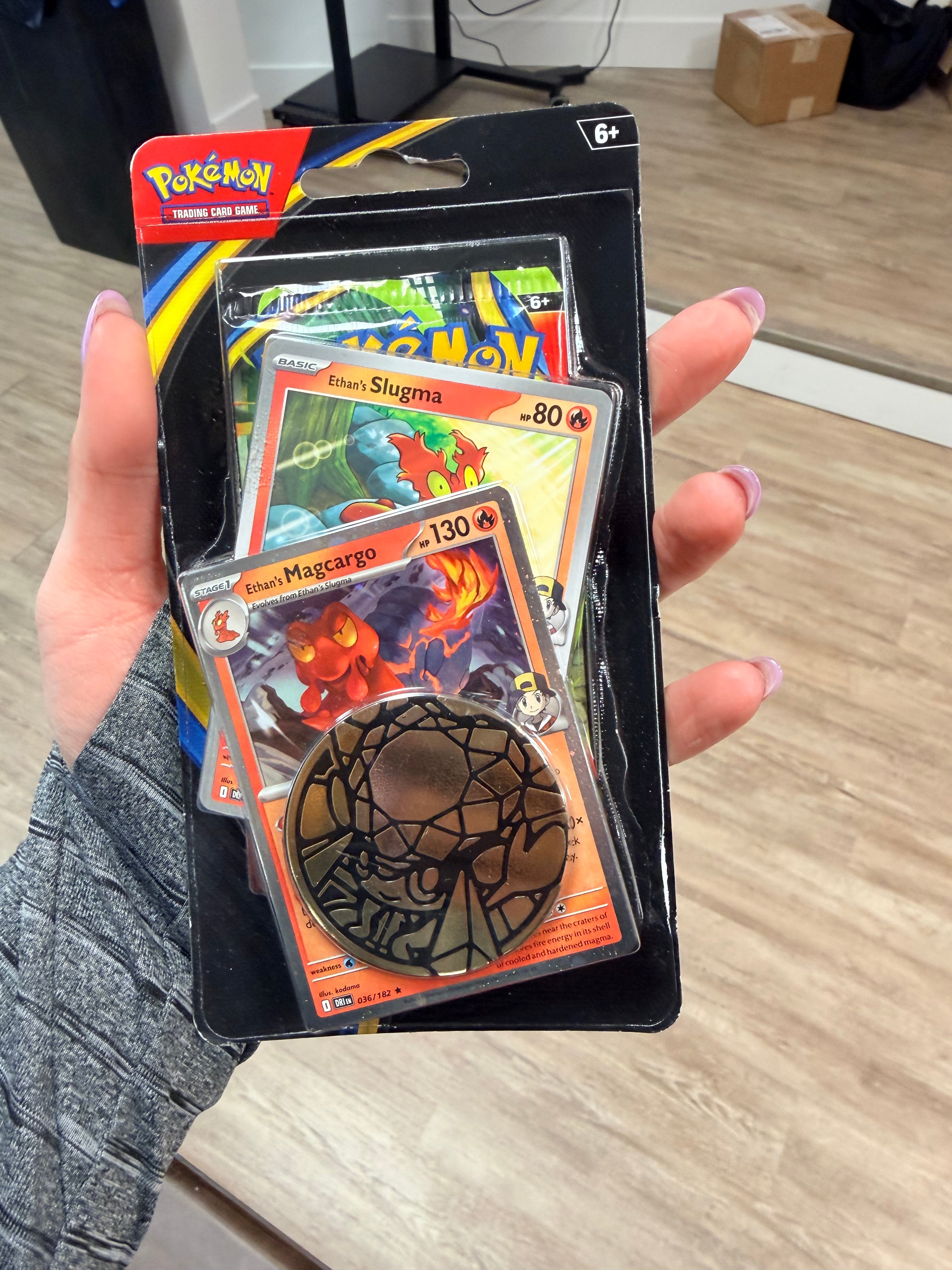 Phantasmal Flames Premium Checklane Blister [Ethan's Magcargo]