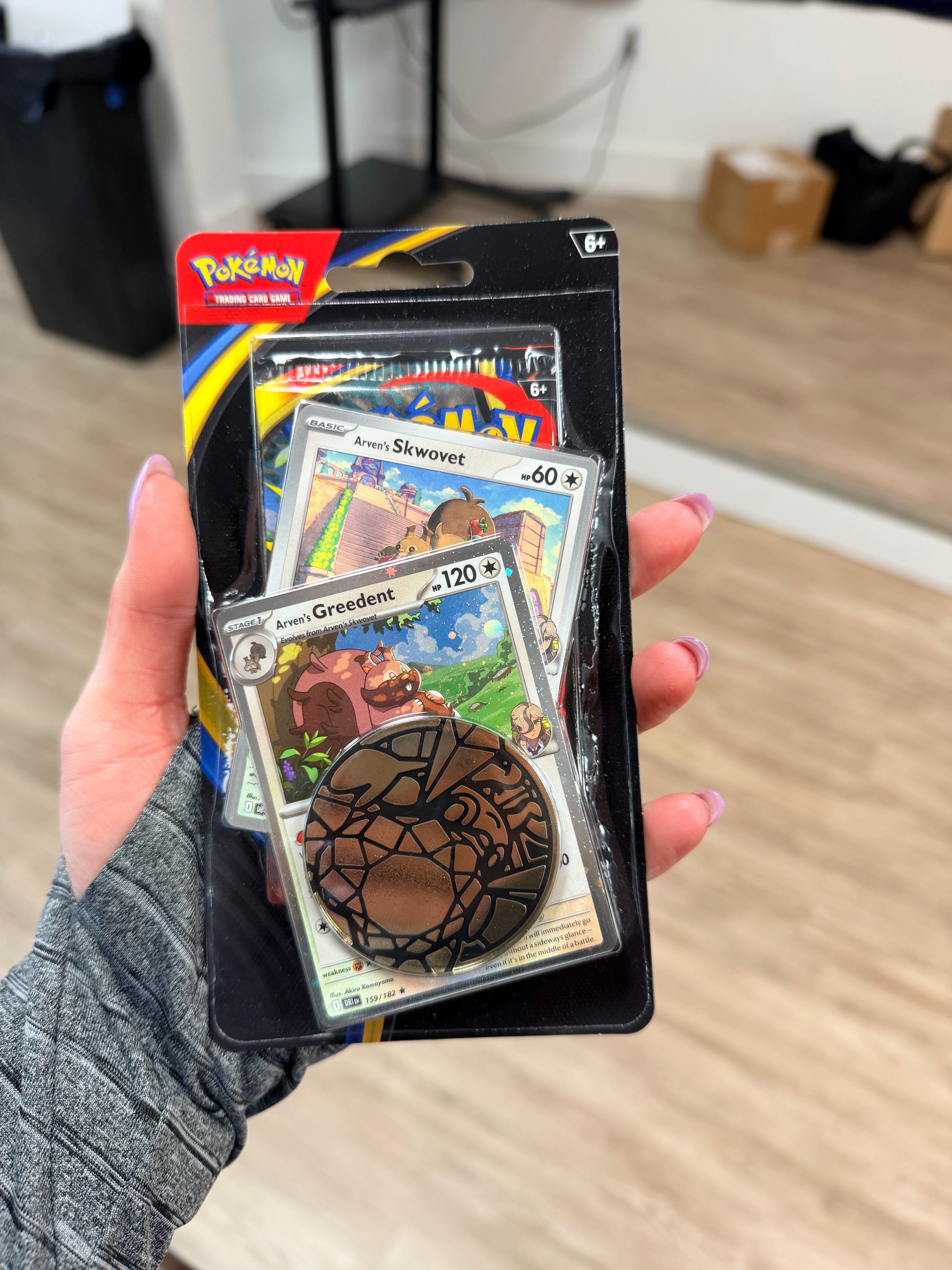 Phantasmal Flames Premium Checklane Blister [Arven's Greedent]