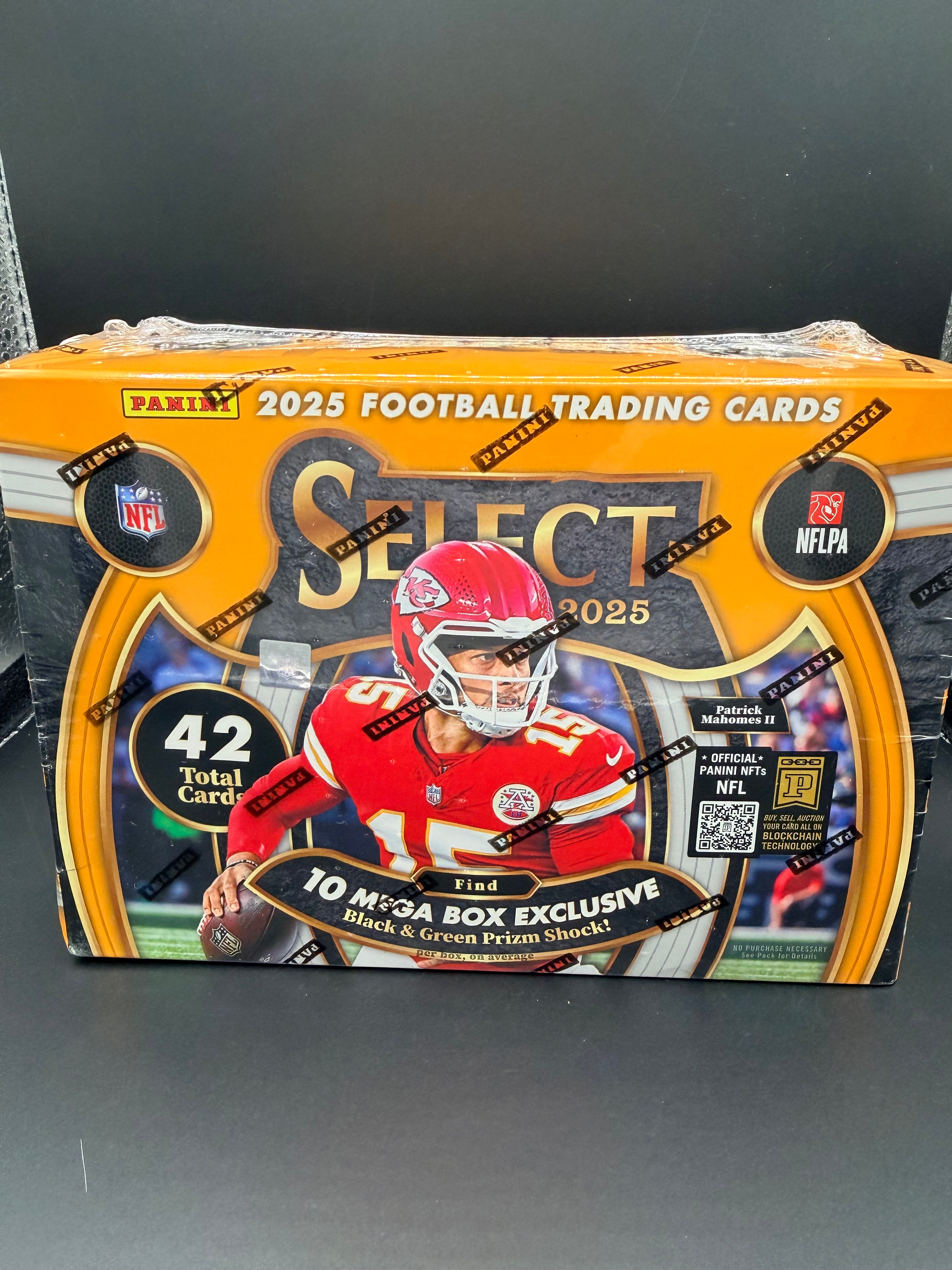 2025 Panini Select Football 10 Mega Box